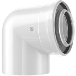 Отвод коаксиальный конденсационный 90°, Ø80/125 Bosch FC-CE80-87