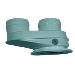 Адаптер переходный Ø80/125 на Ø80/80 Bosch AZ 406
