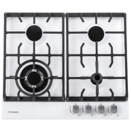 Поверхность газовая PYRAMIDA PFE 643 White Luxe