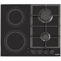 Варочная поверхность комбинированная Ventolux HG622 B9G CS (BK)