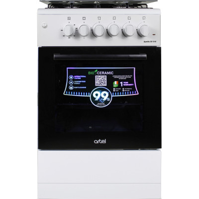 Комбинированная плита ARTEL Apetito 50 10-E White