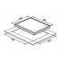 Варочная поверхность газовая INTERLINE SGA 664 FGT XA