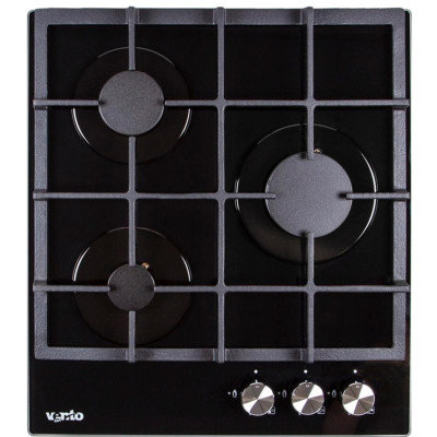 Варочная поверхность газовая VENTOLUX HG430-M1G CS (BK)