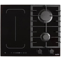 Варочная поверхность комбинированная Ventolux HG622 B9G CS FI (BK)