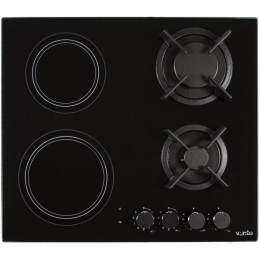 Варочная поверхность комбинированная Ventolux HG622 B9G RCS (BK)