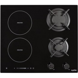 Варочная поверхность комбинированная Ventolux HG622 B9G RCS I (BK)