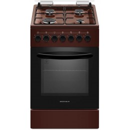 Плита газова з електричною духовкою Grunhelm FG5612BR (BP110815)