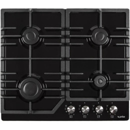 Варочная поверхность газовая VENTOLUX HSF640-Z3 CS (BK)