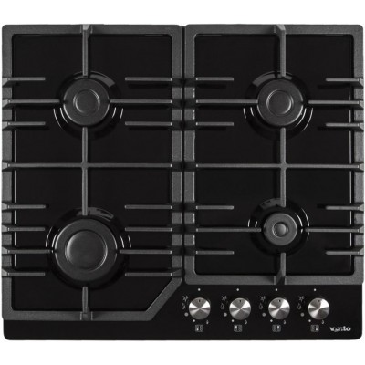 Варочная поверхность газовая VENTOLUX HSF640-Z3 CS (BK)