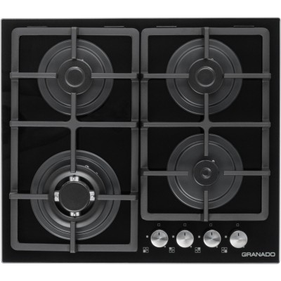 Варочная поверхность газовая GRANADO GGH 62-114 black glass