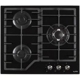Варочная поверхность газовая VENTOLUX HSF630-T3G CESTB (BK)