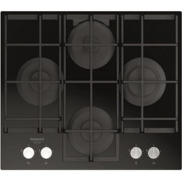 Варочная поверхность газовая Hotpoint Ariston HAGS61FBK