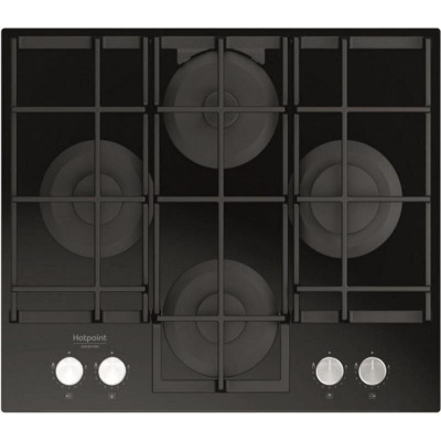 Варочная поверхность газовая Hotpoint Ariston HAGS61FBK