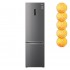 Двухкамерный холодильник LG GW-B509SLKM