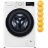 Пральна машина вузька LG F2V3GS0WW