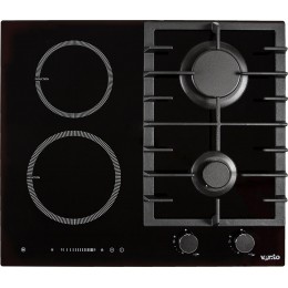 Варочная поверхность комбинированная Ventolux HG622 B9G CS I (BK)