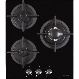 Варочная поверхность газовая Ventolux HG430-G3G CEST (BK)