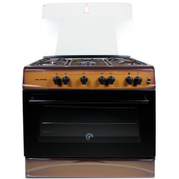 Плита газова MILANO GAS COOKER ML90 G5 /01+коричнева