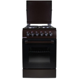 Плита электрическая бытовая LUXELL LF55S-04 BROWN