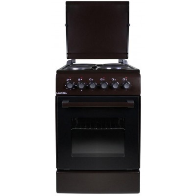 Плита электрическая бытовая LUXELL LF55S-04 BROWN