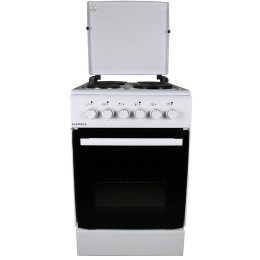 Плита электрическая бытовая LUXELL LF55S-04 WHITE