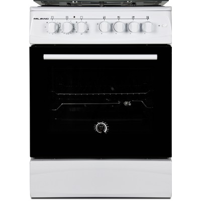 Плита комбінована MILANO ML60 EF50 White