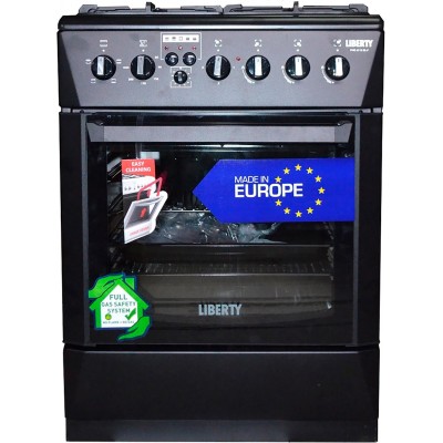 Комбинированная плита LIBERTY PWE 6115 BL-F