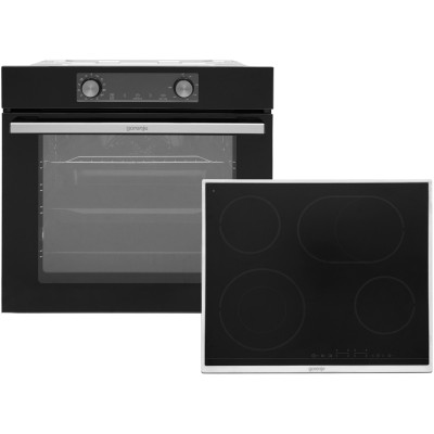 Духовой шкаф электрический Gorenje BOSX6737E06BG + Варочная поверхность электрическая Gorenje ECT43X (комплект)