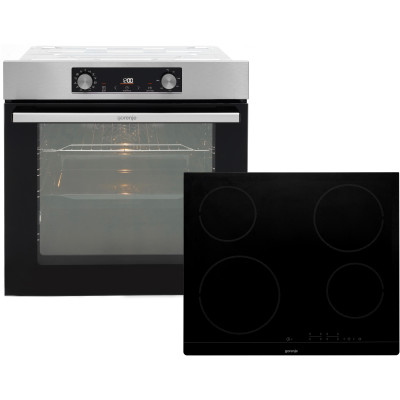 Духовой шкаф электрический Gorenje BO6737E02X + Варочная поверхность электрическая Gorenje ECT41SC (комплект)