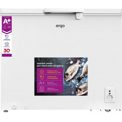 Морозильна скриня ERGO BD-250 RF