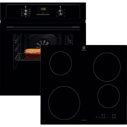 Духовой шкаф электрический Electrolux EOF3H50BK + Варочная поверхность индукционная Electrolux EIB60420CK (комплект)