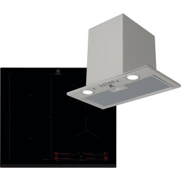 Варочная индукционная поверхность Electrolux EIS62453 + Вытяжка ELECTROLUX LFG516X (комплект)