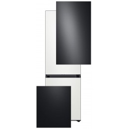 Двухкамерный холодильник SAMSUNG Bespoke RB34A6B4FAP/UA + Декоративная панель Samsung Bespoke RA-B23EUUB1GG + Декоративная панель Samsung Bespoke RA-B23EBBB1GG (комплект)