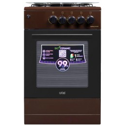 Плита газова ARTEL APETITO 50 10-G BROWN
