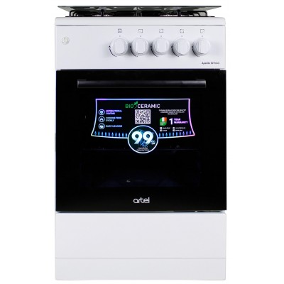 Плита газовая ARTEL APETITO 50 10-G WHITE