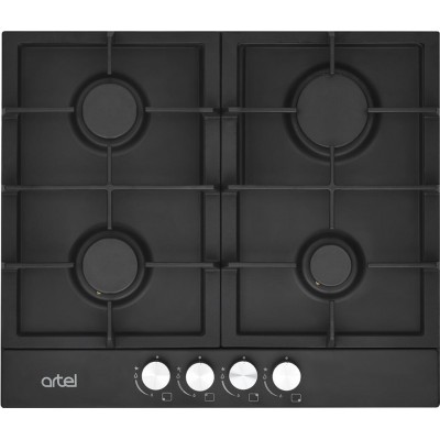 Варочная поверхность газовая ARTEL Classico A64-0320 Black Matte