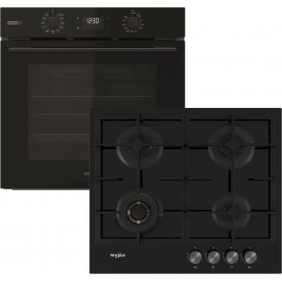 Духовой шкаф электрический WHIRLPOOL OMSK58CU1SB + Варочная поверхность газовая WHIRLPOOL GOA 6425/NB1 (комплект)