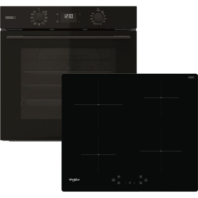 Духовой шкаф электрический WHIRLPOOL OMSK58CU1SB + Варочная поверхность индукционная WHIRLPOOL WS Q4860 NE (комплект)
