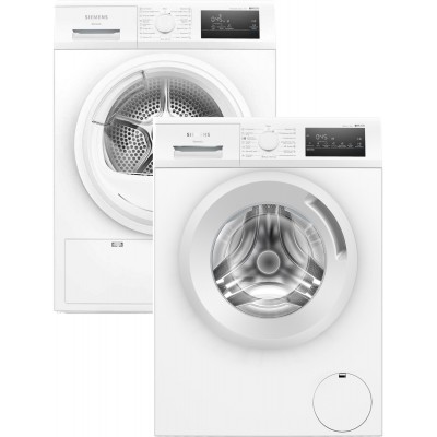 Пральна машина Siemens iQ300 WM14N2L4UA + Сушильний автомат Siemens WT45H001UA (комплект)