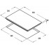 Варочная поверхность индукционная Cata IB 2 PLUS BK/A (8422248109420)