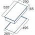 Варочная поверхность индукционная Domino Cata ISB 3102 BK (8422248109314)