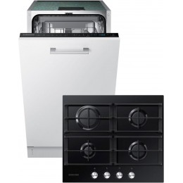 Встраиваемая посудомоечная машина SAMSUNG DW50R4050BB/WT + Варочная поверхность газовая SAMSUNG NA64H3000AK/WT (комплект)