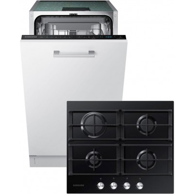Встраиваемая посудомоечная машина SAMSUNG DW50R4050BB/WT + Варочная поверхность газовая SAMSUNG NA64H3000AK/WT (комплект)