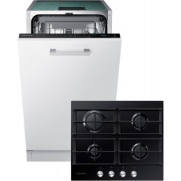 Встраиваемая посудомоечная машина SAMSUNG DW50R4070BB/WT + Варочная поверхность газовая SAMSUNG NA64H3000AK/WT (комплект)