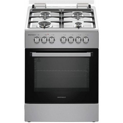 Плита газова з електричною духовкою Grunhelm F66234I (BP133514)