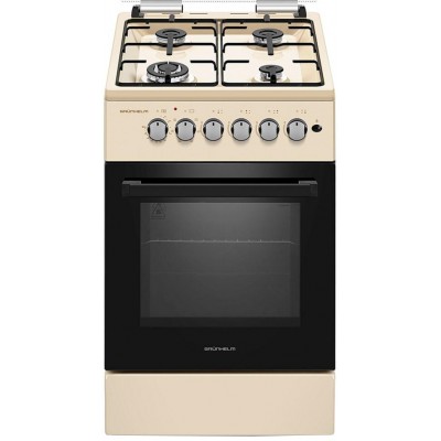 Плита газова з електричною духовкою Grunhelm FG56113BE (BP133594)