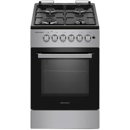 Плита газовая с электрической духовкой Grunhelm FG5611GB (BP133596)