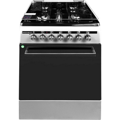 Плита газовая с электрической духовкой Grunhelm FLG6612G (BP133700)