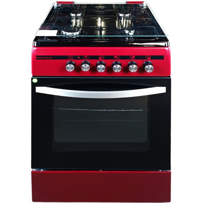 Плита газовая с электрической духовкой Grunhelm FLG6612BU (BP133698)