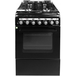 Плита газовая с электрической духовкой Grunhelm FLG5612MB (BP133696)